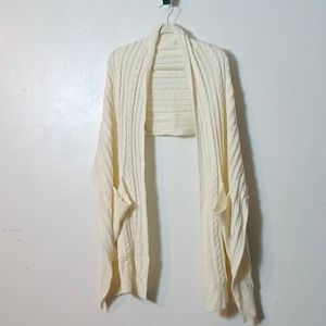 Borders knitted shawl scarf (SOX)